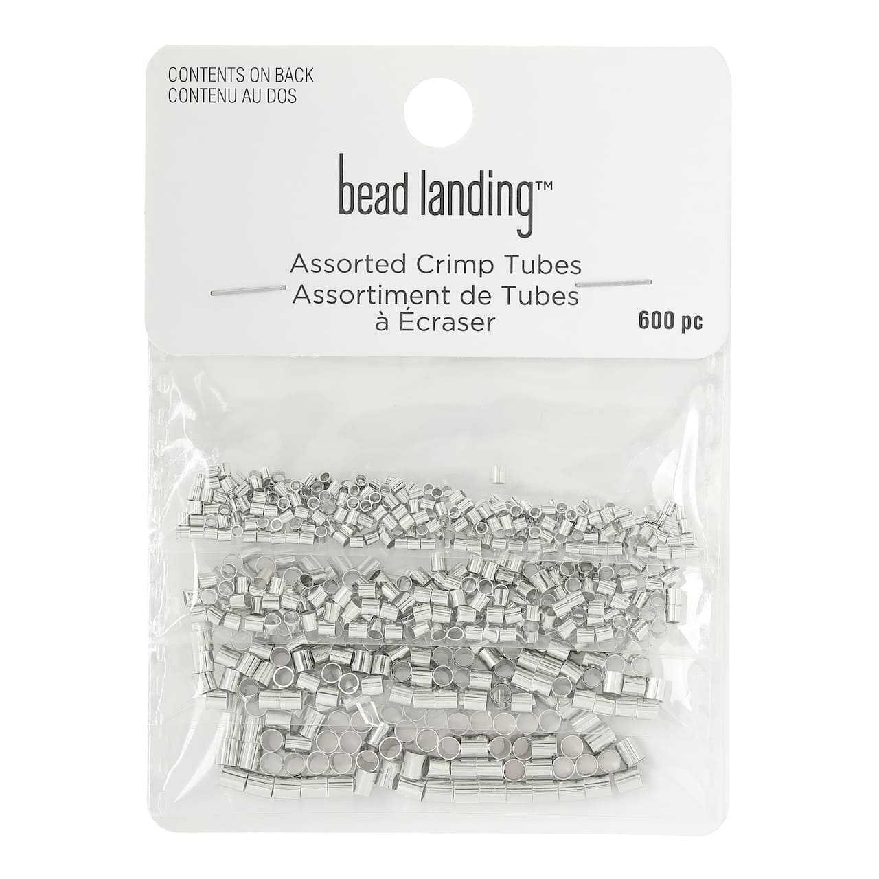 Assorted Metal Crimp Tubes, 600ct. by Bead Landing™